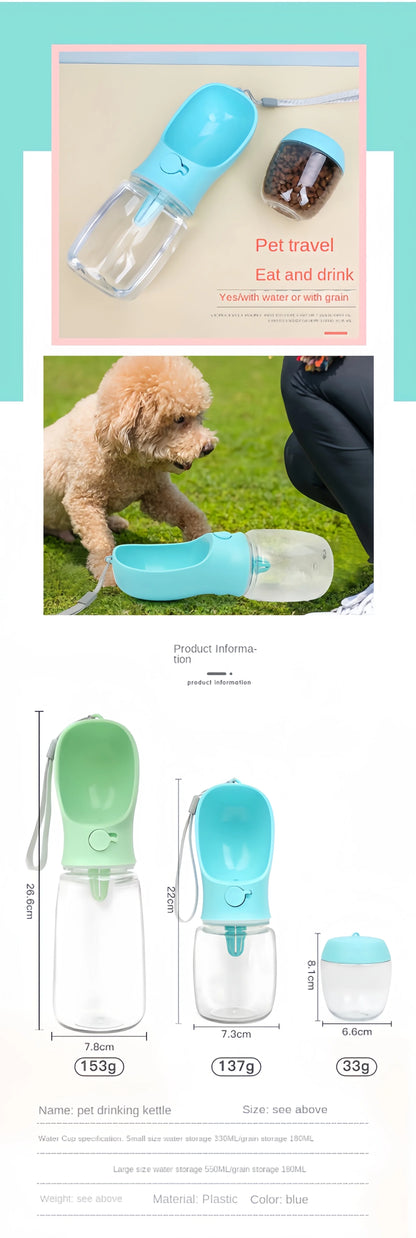 2-in-1 Travel Pet Feeder