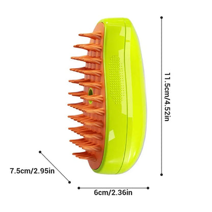 3-in-1 Electric Pet Grooming Brush