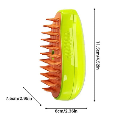 3-in-1 Electric Pet Grooming Brush